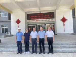 河南省肉類協(xié)會(huì)劉承信會(huì)長一行蒞臨洛陽正大調(diào)研指導(dǎo)工作！